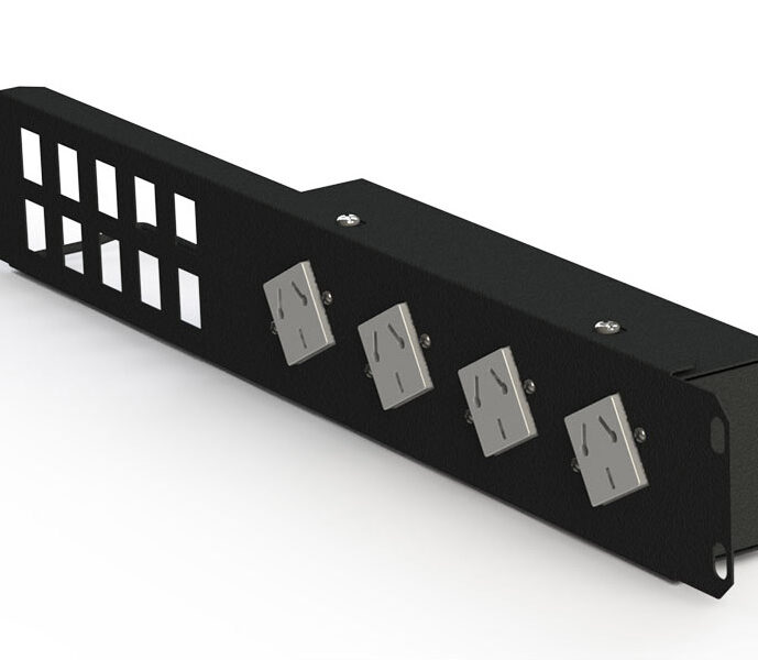 Zócalo Jeluz de 4 Tomas y 10 Entradas